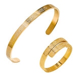 Islamic Ayat ul Kursi Scripted Bangle